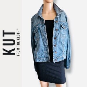Kut from the Kloth Classic Blue Jean Jacket